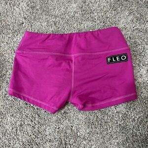 Fleo size small pink/purple shorts